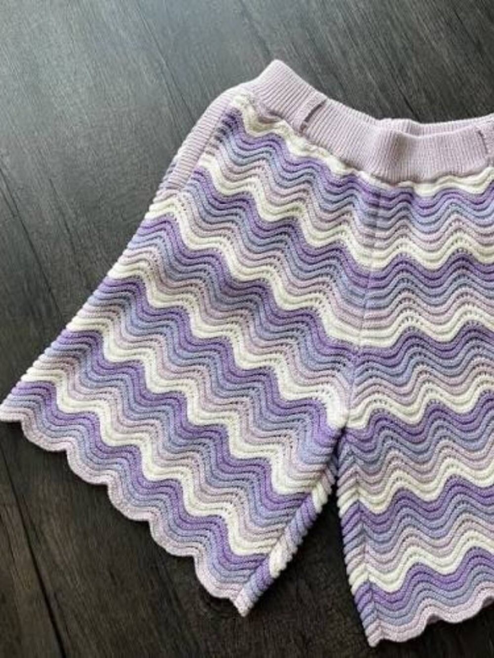 YITAI Lavender Shale Stitch Shorts Men’s XL NWT